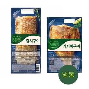 올따옴 CJ 냉장 비비고 (노릇하게 구운 갈치구이 70g+가자미구이구이 70g) 3세트