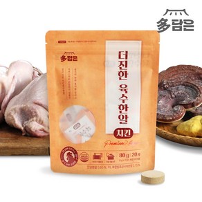 다담은 더진한 육수한알 치킨맛 20p, 80g, 1개