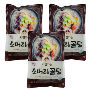 시집가는농산 시집가는 소머리 곰탕 600g x3개 즉석국 즉석탕, 3개