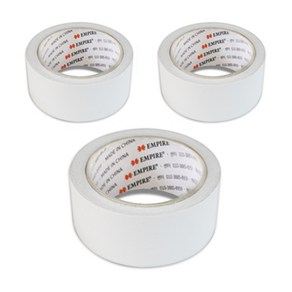 엠파이어 양면테이프 48mm x 20m, 화이트, 9개