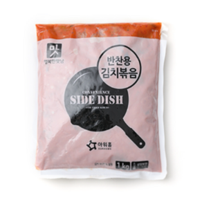 아워홈 볶음김치 1kg, 2개