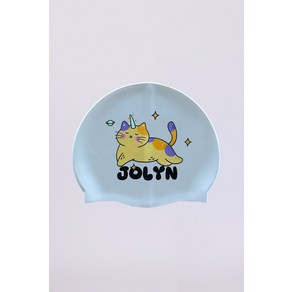 졸린 실리콘 유니캣 수모 수영모자 Jolyn Silicone Swim Cap - Unicat - Unicat, 1SZ