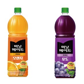 미닛메이드 오렌지 1.5L + 포도 1.5L, 2세트