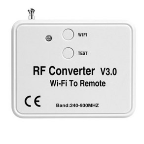 스마트 홈 차고 문짝 RF 와이파이 컨트롤러 와이파이 리모컨 변환기 RF 무선 주파수 와이파이 리모컨 240930Mhz