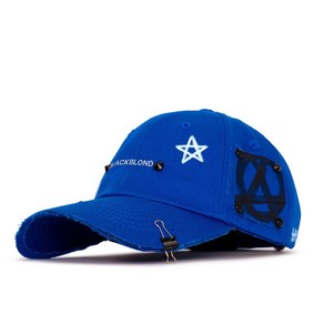 블랙블론드 BBD Reflection Logo No Sympathy Cap (Blue)