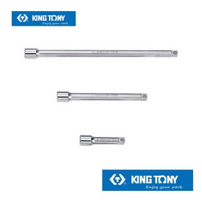 복스 연결대 1/2인치 복스알 복스대 소켓 아답타 길이연장바 킹토니 대만, 1/2x250mm, 1개