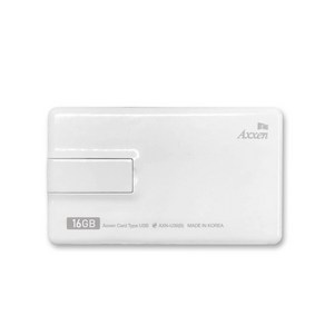 [액센코리아] USB Axxen U36 프리미엄 카드형 16G, 16GB
