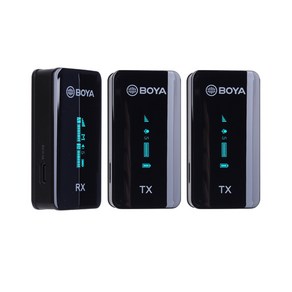 보야 무선마이크 수신기 + 송신기 2p 세트 2.4G