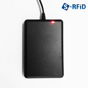 S-RFID RFID리더기 USB RF EM 125Khz CR-80, 블랙, CR-80 EM RFID리더기(No.48E), 1개