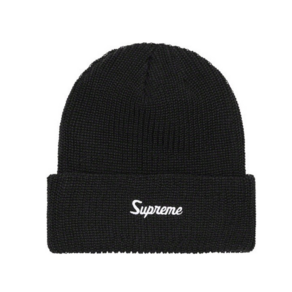 [국내매장발송] Supreme 슈프림 루즈 게이지 비니 블랙 남성 여성 커플 겨울