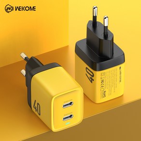 WEKOME 위컴 40W GaN 타입C 2포트 초고속 충전기 초코바나 WM-K100Y