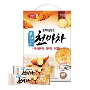 광야식품 유산균 콘푸레이크 천마차 20g x 45개 -1개