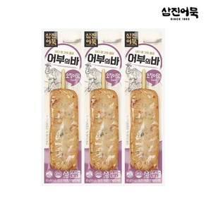 삼진어묵 [삼진어묵] 어부의 바 1개 (오징어맛) 80g x 3개