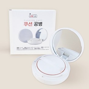 공병랩 미니 쿠션 공병 케이스 DIY, 1개, 화이트