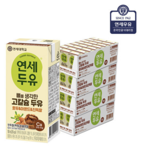 연세두유 뼈를 생각한 고칼슘 호두 앤 아몬드, 190ml, 96개