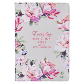 (영문도서) NLT Holy Bible Eveyday Devotional Bible fo Women New Living Tanslation Vegan Leathe Pin... Leathe, Chistian At Publishes, English, 9781639524167