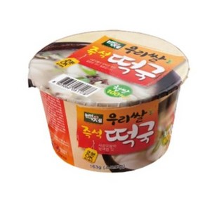 백제 어머님 손맛 쌀떡국, 163g, 3개