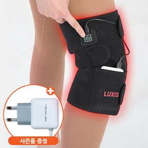 럭시스 온열 무릎 보호대 (일체형 보조배터리)+아답터, 1개