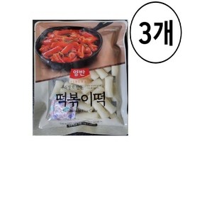 동원 양반 떡볶이떡, 3개, 320g