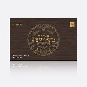 영묘사향150mg [타사보다 함량 높음] 침향 사향 당귀 녹용 벌꿀 진품영묘사향단 4.5g x 32환 삼성바이오헬스