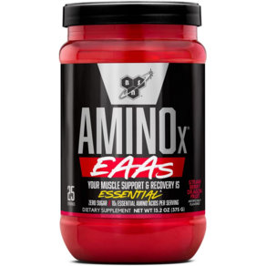 BSN 아미노산 EAA BCAA AminoX 포도 워터멜론 스트로베리 드래곤푸룻 필수아미노산 파우더 375g, 스트로베리 드래고푸룻 Stawbey 375g, 1개