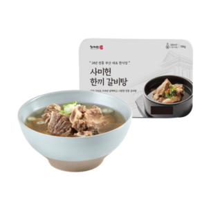 사미헌 갈비탕 700g 5팩, 5개