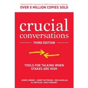 (영문도서) Cucial Convesations: Tools fo Talking When Stakes Ae High Thid Edition Papeback, McGaw-Hill Education, English, 9781260474183