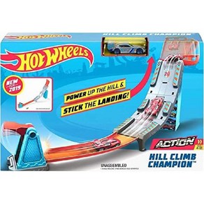 Hot Wheels 핫휠 힐 클라임 챔피언 장난감 자동차 트랙 세트 미니카 다이캐스트, 1개