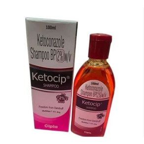 Ketocip 2% Shampoo Ketoconazole Anti Danduff Shampoo 100 ml, 1개, 100ml