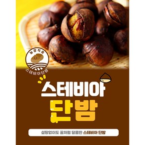 스테비아 햇 단밤 공주밤 1kg, 2개, 500g