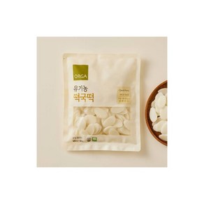 올가 유기농 떡국떡 500g, 1개