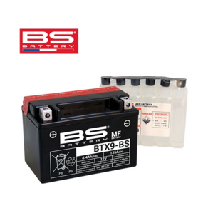 BS배터리 BTX9-BS 12V(유아사 YTX9-BS)포르테 보이저125 딩크125등, 그냥 발송, 1개