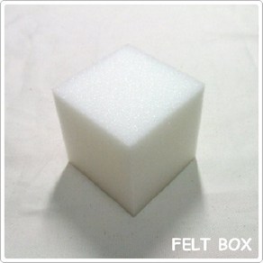 공예용 사각스펀지(7cmX7cmX7cm), 단품, 1개