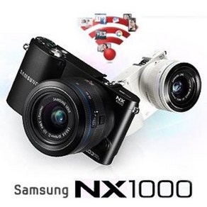 삼성 정품 [NX1000 + 20-50mm Kit] 2030만화소 Wi-Fi지원 스마트카메라 판매중 k, 화이트