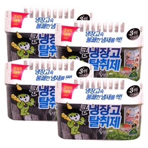 산도깨비 큰 냉장고 참숯 탈취제 본품, 420g, 4개