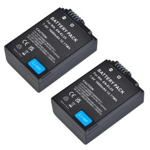 니콘 호환 Z50 ZFC 카메라용 EN-EL25 배터리 EN 1680mAh, 04 2x Battey