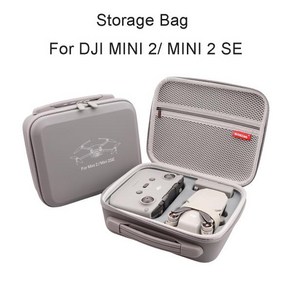 드론 DJI 미니 2/미니 2 SE용 PU 보관 가방 운반 케이스 리모컨 배터리 바디 핸드백 액세서리, 01 Fo MINI 2 SE, 한개옵션1