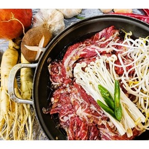 수제 인삼 양념 소불고기 1Kg(실중량 1100g)