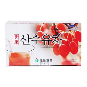 산수유차(20T)/청솔-12개, 12개, 20개입, 160g, 12개