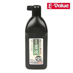 E-Value 얼지 않는 건축용 고급 먹물 검정색 흑색 450ml, 1개