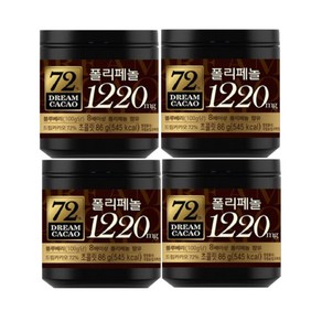 롯데웰푸드 드림카카오72%, 86g, 4개