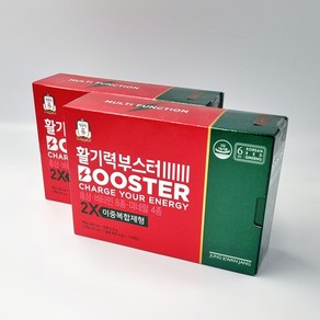 [정관장] 활기력 부스터(액상 20ml+정제 400mg)*14병2박스+쇼핑백, 2세트