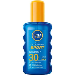 니베아 UV 드라이 프로텍트 스포츠 썬 스프레이 SPF 30 200ml 운동용