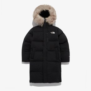 [백화점출고정품] 노스페이스키즈 RDS DRYVENT 롱기장 다운코트 BLACK