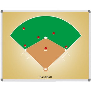 [금강칠판] 휴대용 야구 스포츠 작전판 36X28.5, 1개, 본상품선택