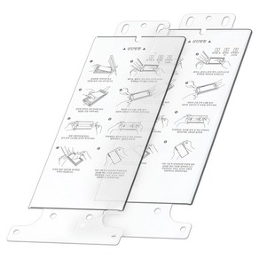 고부기 갤럭시 이지툴 리필용 PMMA 하이브리드 강화 액정보호필름, (리필용)S22 플러스 이지툴 강화 필름 2매, 1세트