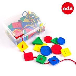 EDX 단추 실꿰기 48PCS 케이스세트 (41014C), 단품/단품, 1개