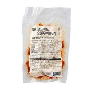 숯불무뼈불닭발 250g, 1g, 1개