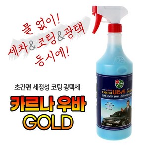 카르나우바 골드 대형1000ml (자동차광택제 코팅제 발수제 액체코팅광택제 천연왁스 차량왁스 가구왁스 레자광택), 1개, 1L