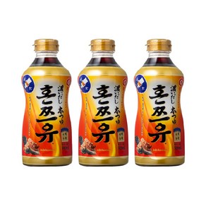 기꼬만 코이다시 혼쯔유, 500ml, 3개